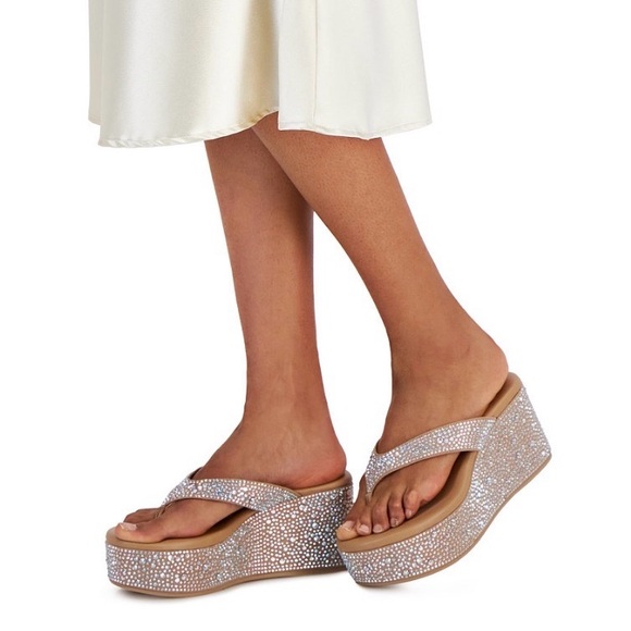 11 INC Women's Loli Wedge Sandals, Created for Macy's - Picture 2 of 7
